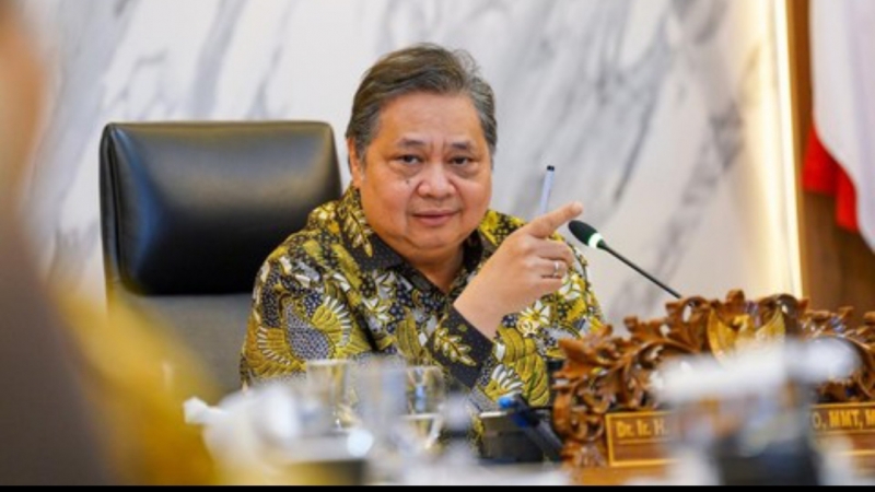 Menko Bidang Perekonomian, Airlangga Hartarto. (detikFinance)