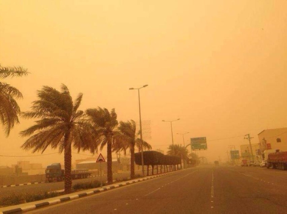 Wetterlage - Wind in Mekka und Medina, Nebel in der Ostprovinz