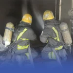 وقع الحريق في حي التعاون
