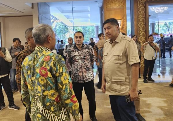 Menteri PKP Maruarar Sirait menyoroti rendahnya pembangunan rumah subsidi di Jawa Timur. Foto iNewsSurabaya/arif