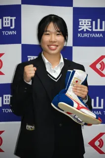 Mari Kamimori, estudiante de segundo año del Liceo Técnico de Sapporo, promete triunfar en los 3ros Juegos Asiáticos de la Juventud