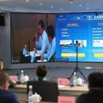 活动视频连线现场。受访者供图