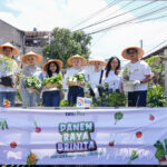 BRI Peduli melaksanakan kegiatan Panen Raya BRInita di hari pangan sedunia yang dilaksanakan di Kebun Agro Wisata Kampung Berkebun Pajajaran, Bandung. Foto: Ist/ Dok. BRI