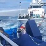 Screenshot from Philippine Coast Guard video courtesy of Commodore Jay Tarriela
