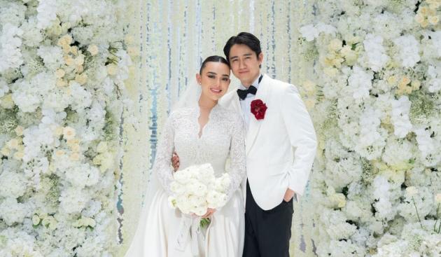 Hush! Amanda Manopo Marries Kenny Austin in an Intimate Ceremony Like a Classic Fairy Tale