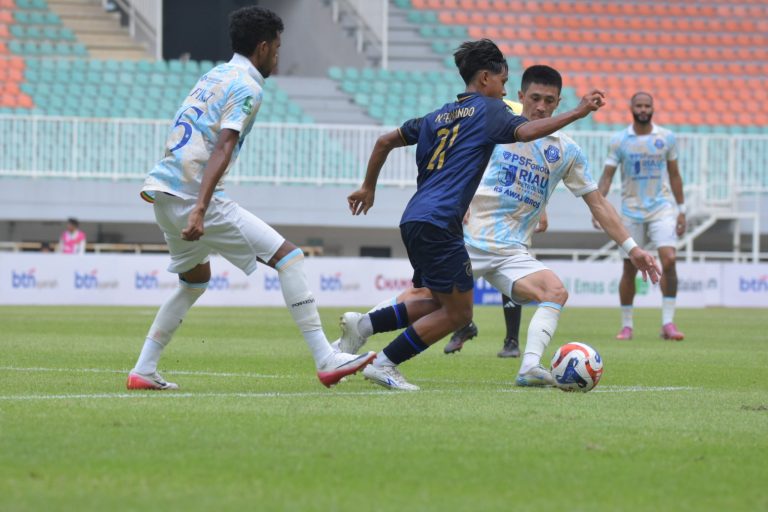 Persikad Depok finally scores, Bil Asqan is calm and conscious after the incident at the end of the match.