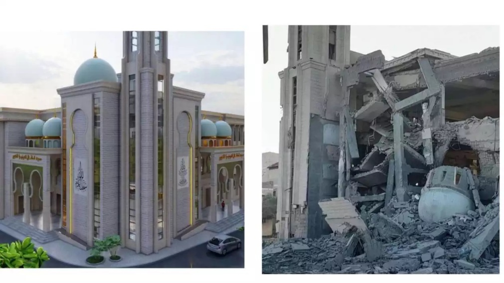 Wiederaufbau der Istiqlal-Moschee in Gaza
