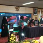 Penandatanganan Deklarasi Komitmen Bersama Indonesia SPECS 2030, di Aula Gedung C Lantai 4 RSM Cicendo, Kamis (9/10). (Diwan Sapta Nurmawan/Radar Bandung)