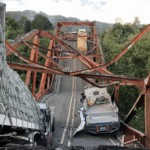 The Piggatan Bridge in Alcala, Cagayan collapsed on Monday afternoon, the Cagayan Provincial Information Office said.
