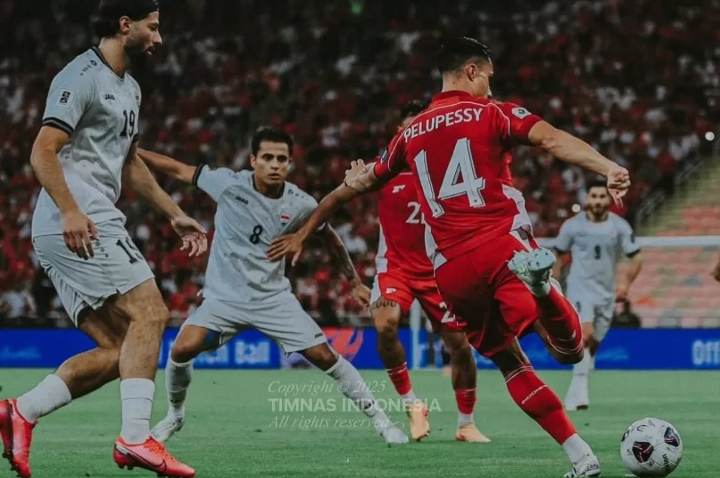 Abschied von der WM 2026! Indonesische Nationalmannschaft verliert 0-1 gegen Irak
