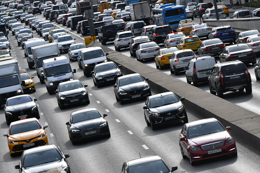 Autos auf Straßen