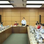 Chủ tịch nước Lương Cường phát biểu tại tổ 2 - Đoàn đại biểu Quốc hội TP.HCM - Ảnh: Q.P.