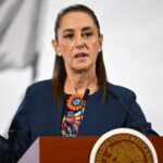 Presiden Meksiko Claudia Sheinbaum (dok. AFP/YURI CORTEZ)