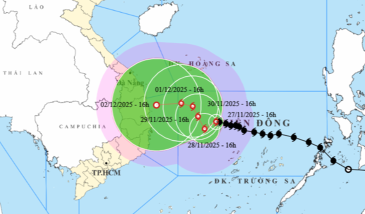Latest updates on typhoon number 15, multiple reasons causing its slow and erratic movement.