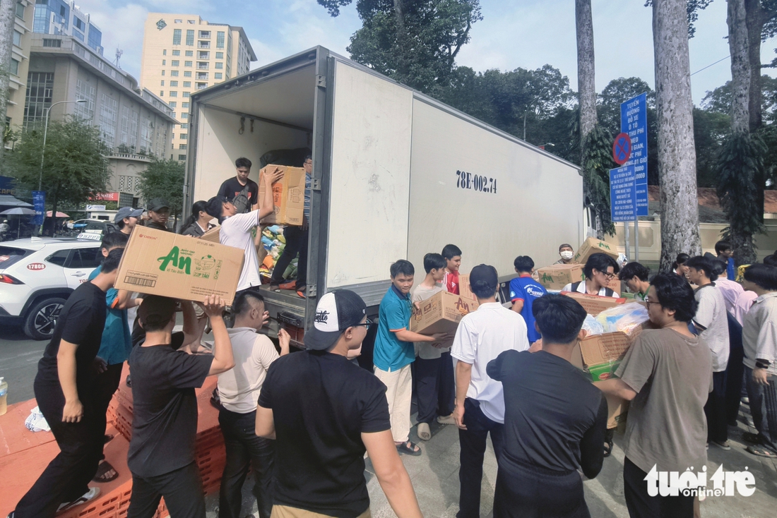 Goods being transported