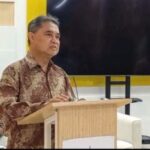 Dosen Prodi Magister Ilmu Politik FISIP UMJ Dr. Asep Setiawan saat tampil pada forum internasional dengan topik ASEAN Wisdom: Indonesia’s Role in the “Global Governance Initiative” di ruang The China Space, Masjid Istiqlal Jakarta pada 25 November 2025 (Foto: AS/FISIP UMJ)