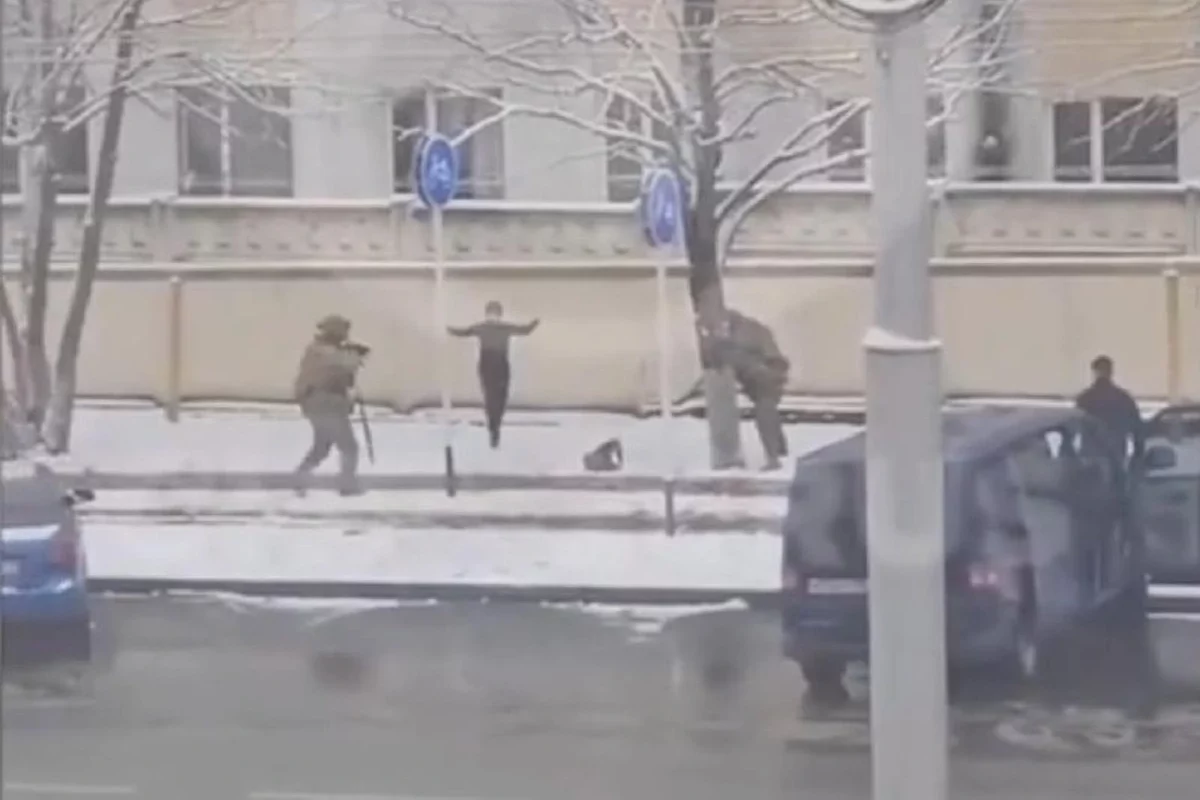 Скриншот видео ЦОС ФСБ России