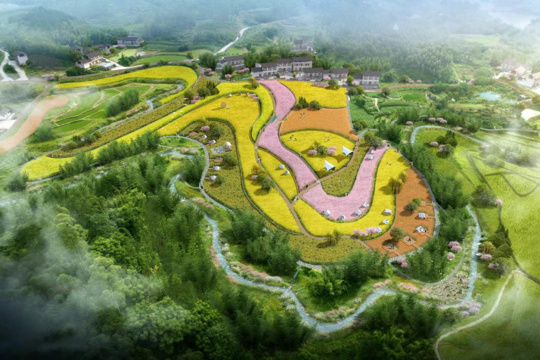 永川区茶竹街道大桥村玉凤桥片区综合整治效果展示。 受访单位供图