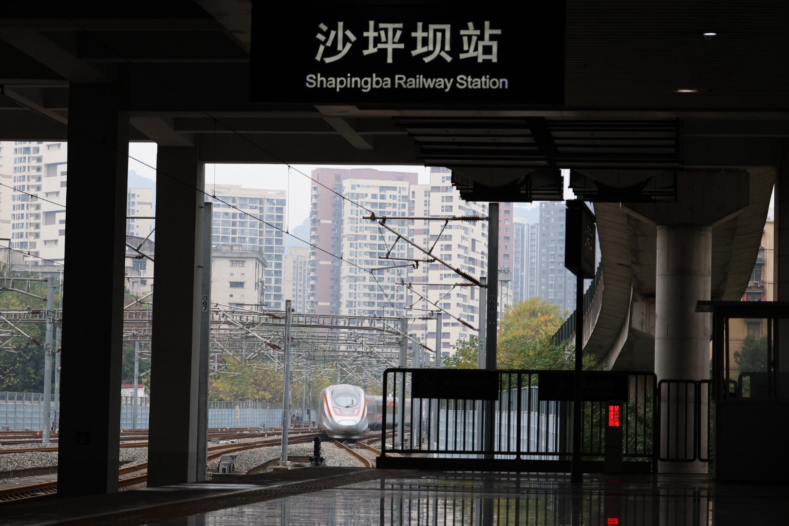 成渝铁路掠影。受访单位供图