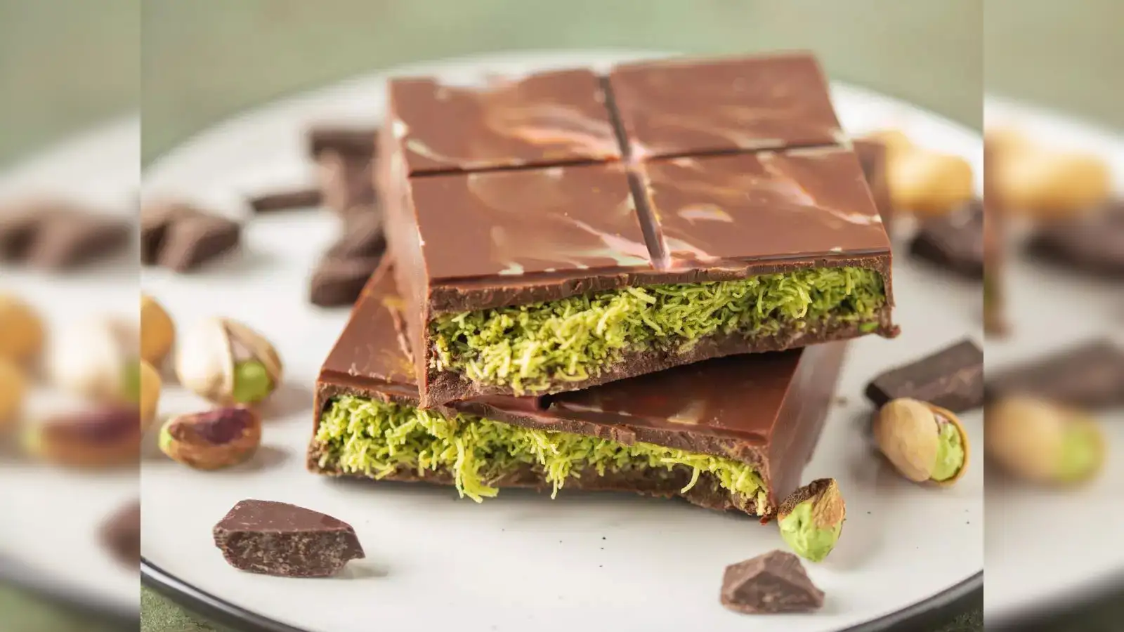 Chocolate de Kunafa y Pistacho