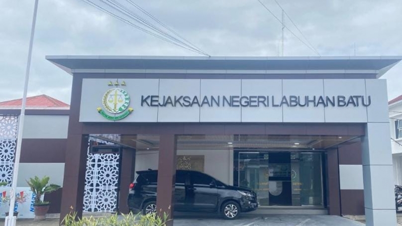 Kantor Kejaksaan Negeri Labuhanbatu. (istimewa)