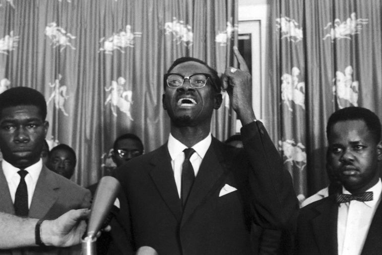 Patrice Lumumba speaks at the Senate meeting opposing him to Justin Bomboko at Leopoldville, Congo on September 10, 1960. He was victorious that day as well as the day before, and got 41 votes to two. (AP Photo/H. Babout)