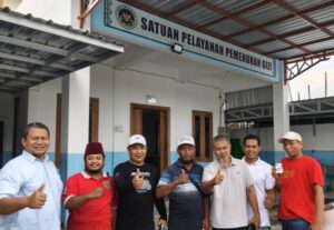 DPW Garda Satu Jawa Timur melakukan kunjungan kerja ke dapur SPPG Abila Restu Putri di Desa Sumber Arum, Kecamatan Kerek, Kabupaten Tuban. Foto : Surabaya.iNews.id/ist.