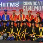 हिंदुस्तान इंस्टिट्यूट फॉर इंडस्ट्रियल ट्रेनिंग एंड मैनेजमेंट स्किल्स के दीक्षांत मसारोह का दृश्य।