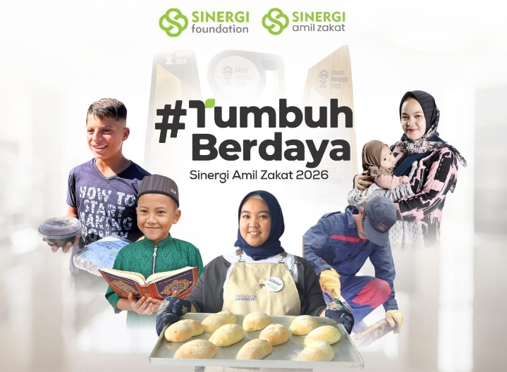 Synergy of Amil Zakat and Sinergi Foundation Strengthens Steps in 2026 through the #TumbuhBerdaya Movement