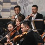 1月17日，重庆国际会客厅，由市对外文化交流协会主办的“重庆之夜”交响音乐会——“我们的家园”大熊猫保护主题音乐会举行。 尹诗语 摄