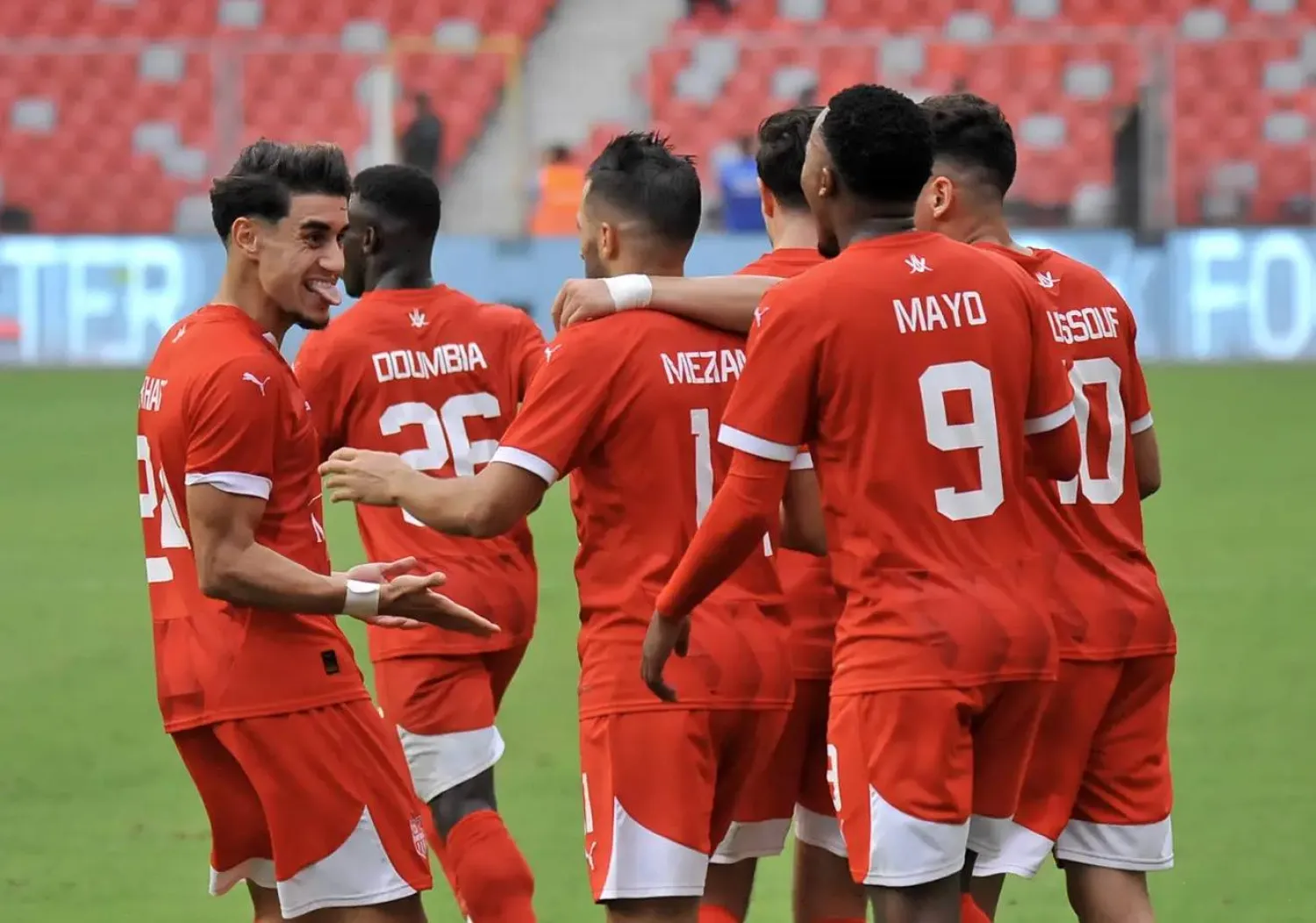 Algerian CR Belouizdad won in South Africa (CAF)