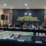 Barang bukti narkoba yang diungkap di kawasan Tanjungbalai-Asahan. (istimewa)