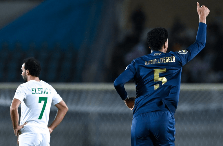 الزمالك فاز على المصري بالمباراة السابقة وتصدر المجموعة الرابعة بالكونفدرالية الأفريقية (نادي الزمالك)