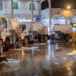 أمانة الرياض تواصل مواجهة الحالة المطرية وتعزيز سلامة الحركة المرورية 1