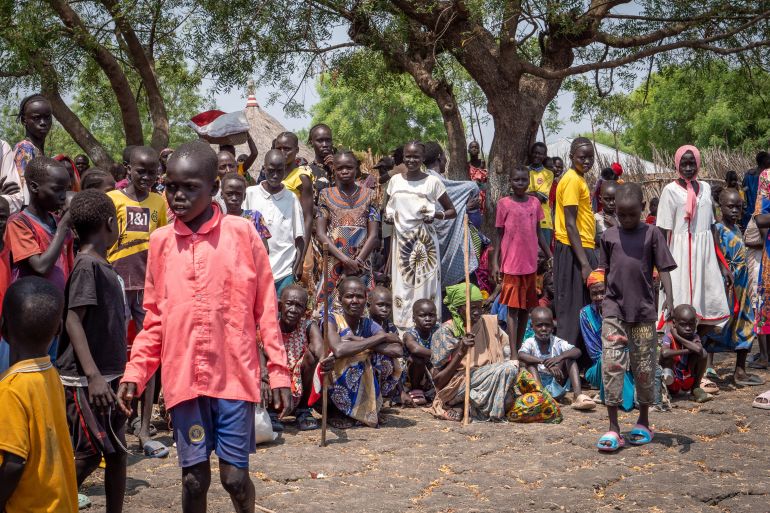 أكثر من 280 ألف شخص في ولاية جونقلي أصبحوا في عداد النازحين، بعد أن سيطرت قوات المعارضة على مواقع حكومية قبل شهرين (أسوشيتد برس)