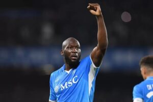 Striker Napoli dan timnas Belgia Romelu Lukau. (ist)