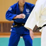 全日本柔道選手権に向けて週６日の練習に励む堀川拓哉選手（藤山洸一郎撮影）