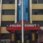 Mapolda Sumut yang kini tengah menangani kasus OTT sejumlah pejabat di Dinas Kominfo Tebing Tinggi. (istimewa)