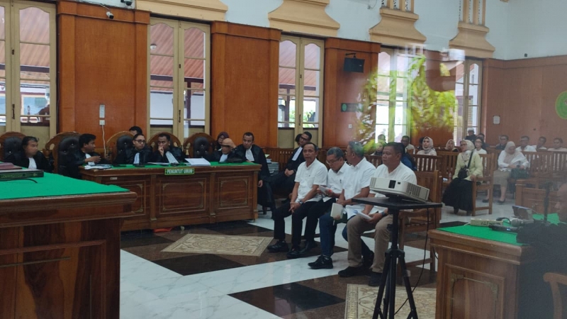 Sidang lanjutan perkara penjualan aset PTPN ke pihak Ciputra Land di PN Tipikor Medan, Senin (20/4/2026), menghadirkan dua ahli hukum pidana.
