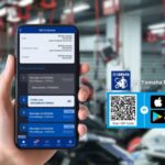 Aplikasi My Yamaha Motor, untuk mengakses kupon E-KSG. (istimewa)