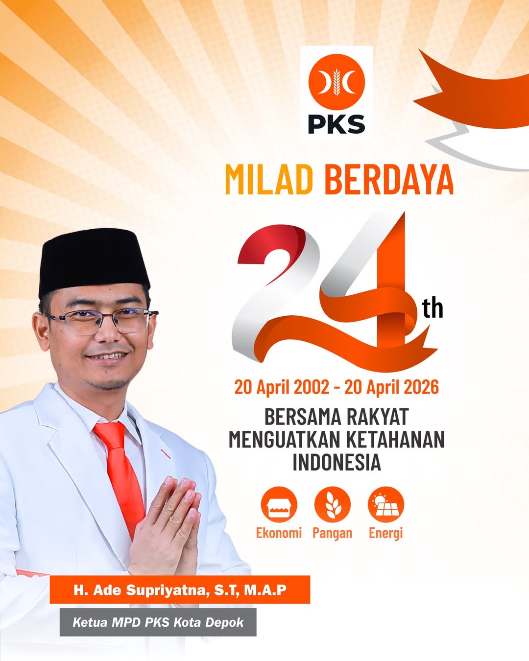 24 tahun bukan perjalanan yang sebentar. Saya menyaksikan sendiri bagaimana Partai Keadilan Seja (1)