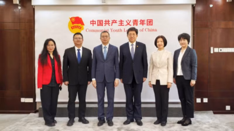 Các đại biểu tham dự cuộc hội kiến. (Ảnh do Đại sứ quán cung cấp).