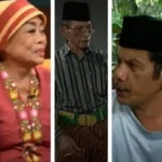 Para pemain Lenong Betawi yang merupakan pertunjukan teatrikal yang lahir dan berkembang dalam masyarakat Betawi.