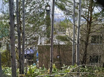 This photo taken April 24, 2026, shows the animal crematorium at Asahiyama Zoo in Asahikawa, Hokkaido. (Kyodo)