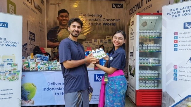 Kara hadir Kara di BaliSpirit Festival 2026 membawa semangat kebaikan kelapa sekaligus produk asli Indonesia yang lahir dari kekayaan alam Nusantara (Dok: Kara)