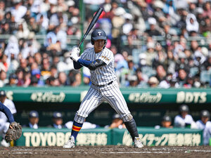 中京大中京―帝京 五回裏帝京、打席に立つ安藤