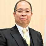 都立日野高校の米山琢児校長=2026年2月10日午後5時7分、東京都日野市、岡田昇撮影