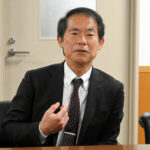 東京都高野連会長に就任した佐々木慎一さん=東京都国分寺市、立岩穣一撮影