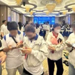 Sự kiện quảng bá kênh đầu tư vàng online thu hút nhiều người tham gia - Ảnh: FBDN