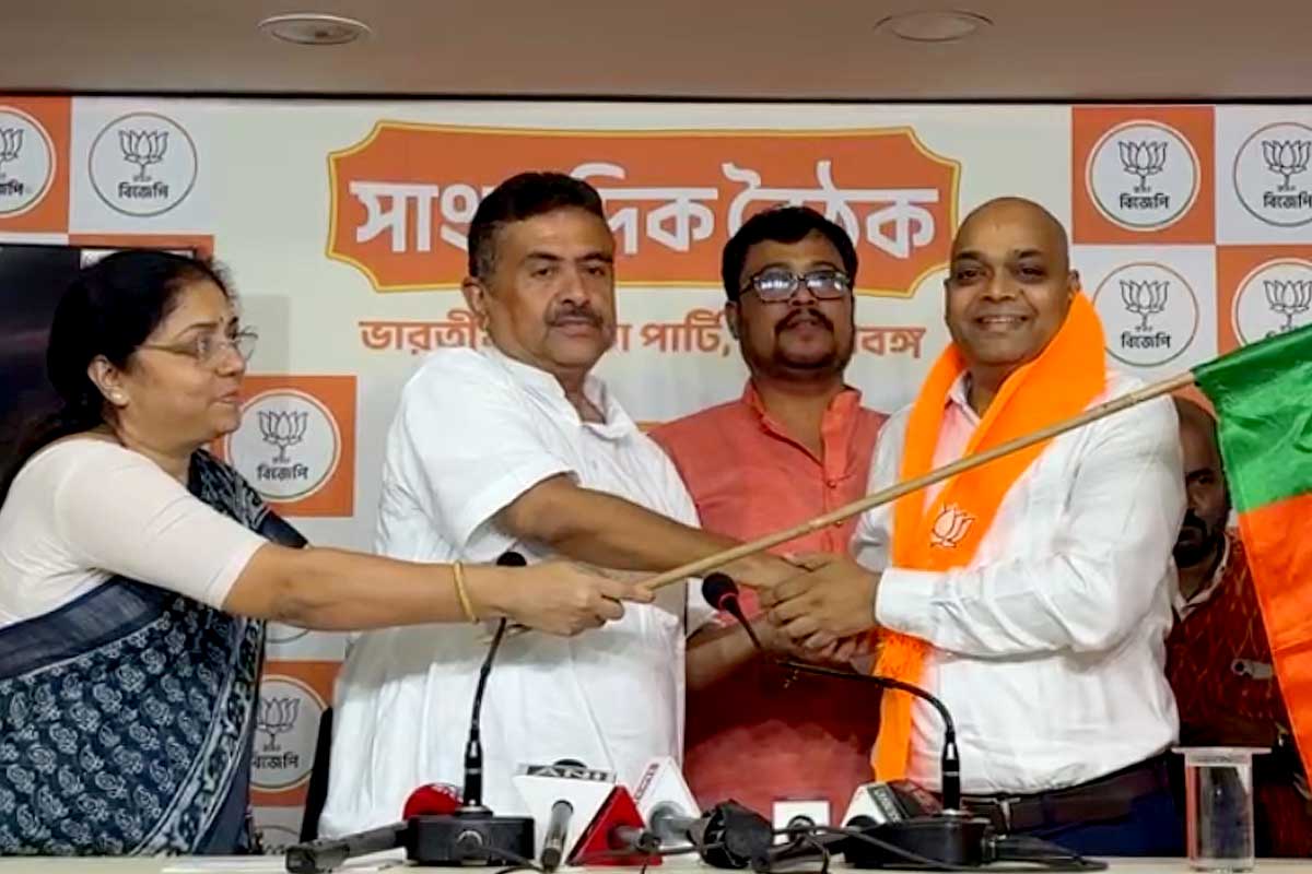 Hours before the first phase of voting, a Trinamool MLA joins BJP under Suvendu's guidance, says, 'I want to work for the people'